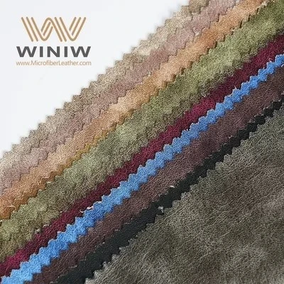 0.6-0.8mm Thickness PU Material Synthetic Leather Fabric For Making Clothes