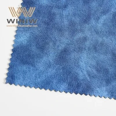 High Color Fastness Micro Faux Leather Fabric Material Polyurethane Garment Leather