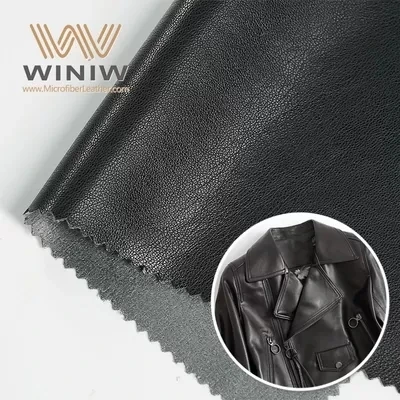 Tear Resistant Faux Vegan Fabric PU Clothing Superfiber Leather